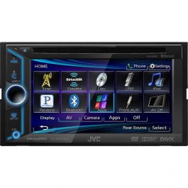 Jvc Kw V20bt Bluetooth Enabled Color In Dash 6 1 Inches Wvga Monitor Digital Media Receiver With Touch Panel For Vehicles