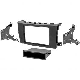Metra 95-7617GHG Double DIN Dash Kit for Select 2013-2015 Nissan Altima Vehicles (Black)