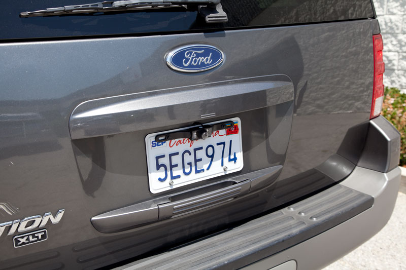 Safesight SC0301 Back up camera installed on a Ford Expedition Safesight SC0301 Back up camera installed on a Ford Expedition