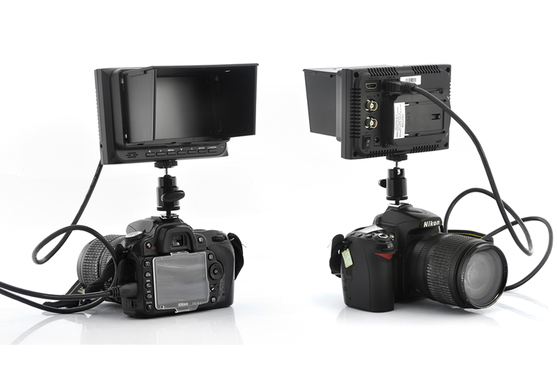 DSLR focus pull monitors