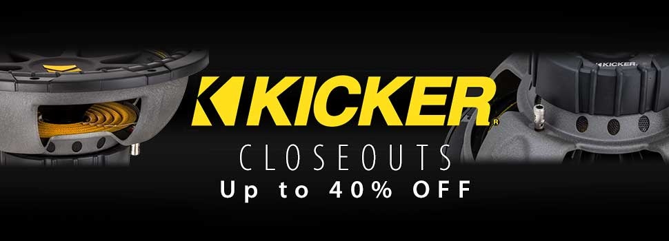 Kicker Car Audio Closeouts