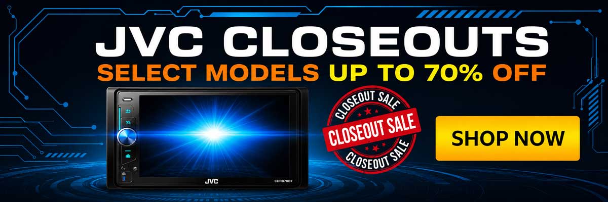 JVC Car Audio Sale