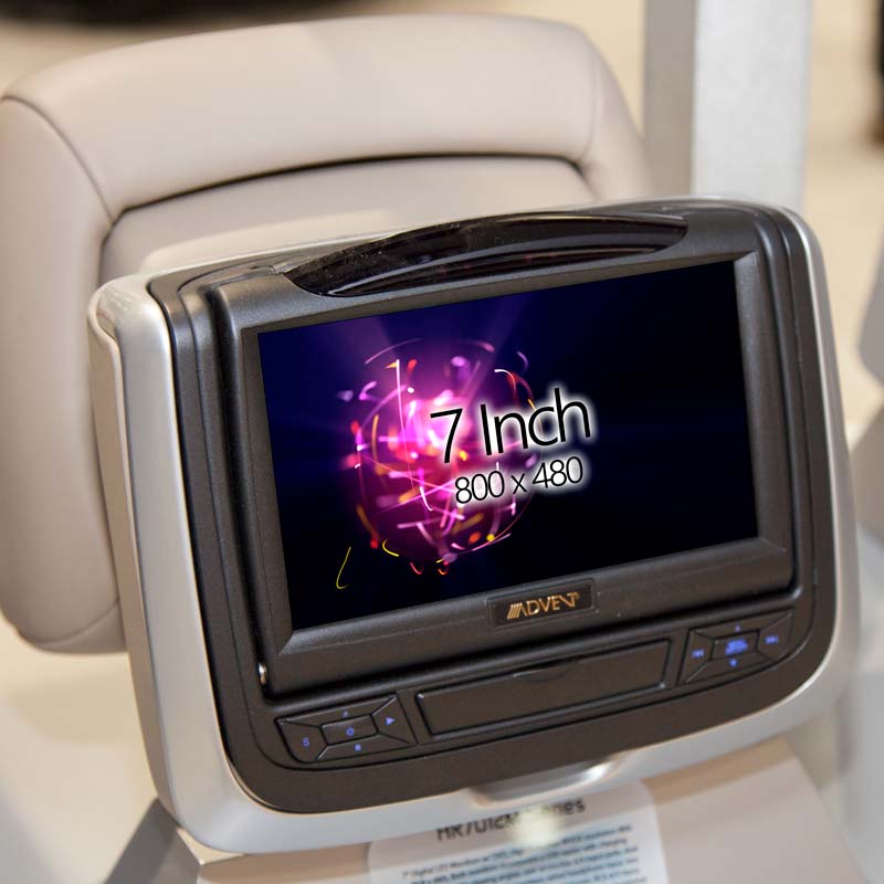 Audiovox HR7012 7 inch DVD Active Headrest Monitor system